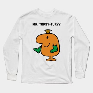 MR. TOPSY-TURVY Long Sleeve T-Shirt